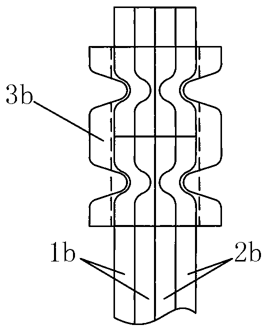 Low-pressure and high-power stator preformed winding welding method