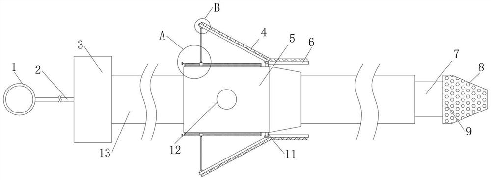 Noninvasive fixed peritoneal irrigation drainage tube