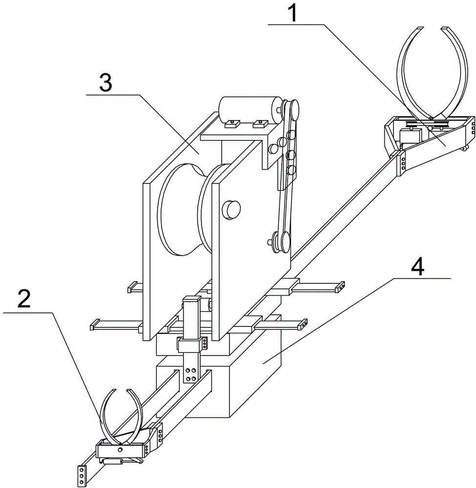 Single-transmission line deicing robot and method