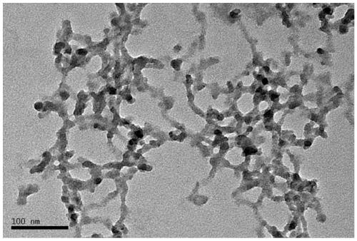 Graphene quantum dot and gadolinium ion chelate magnetic resonance contrast agent and preparation method thereof