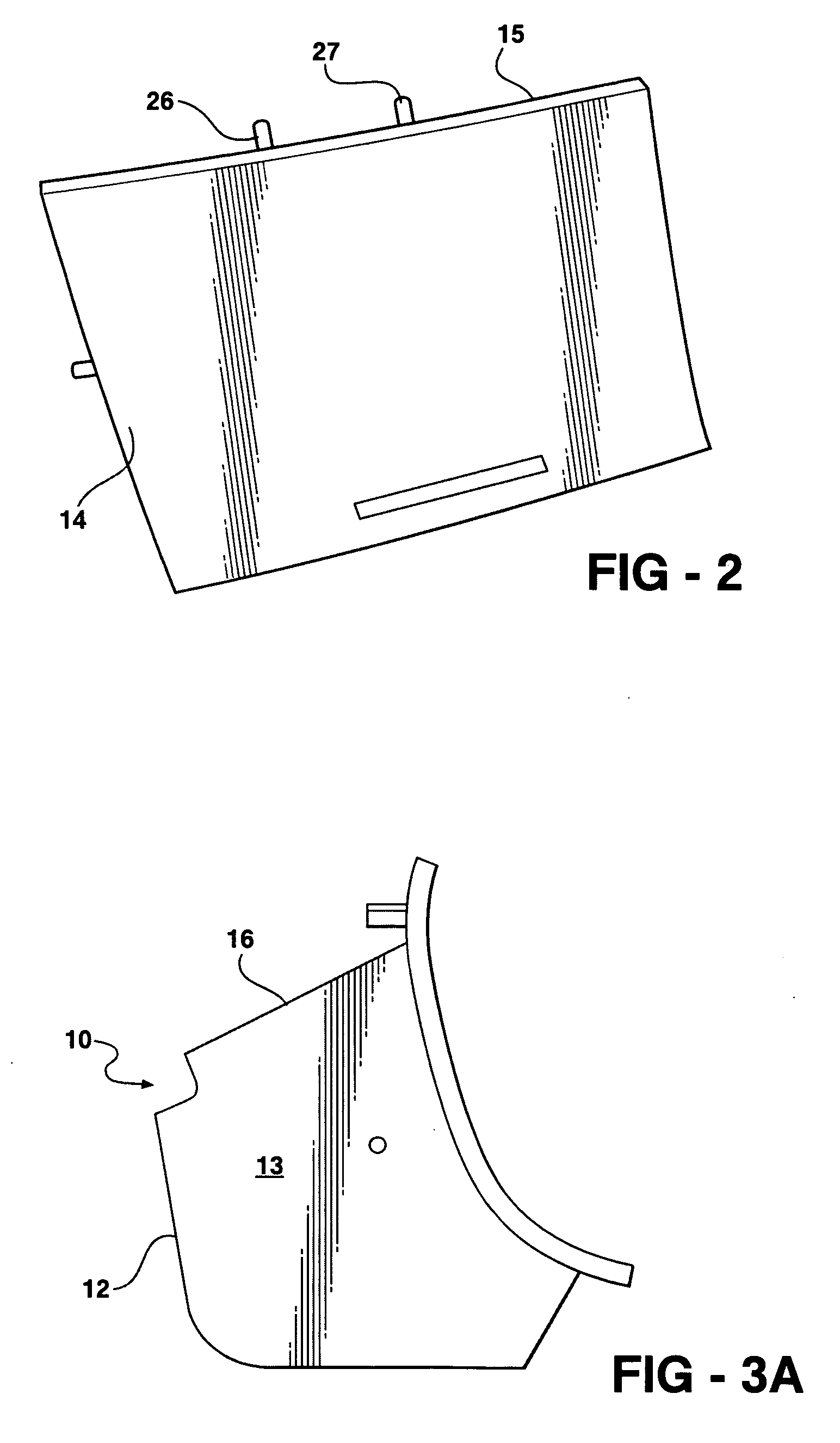 Door-centering pin with dual snap fit for a bin lid