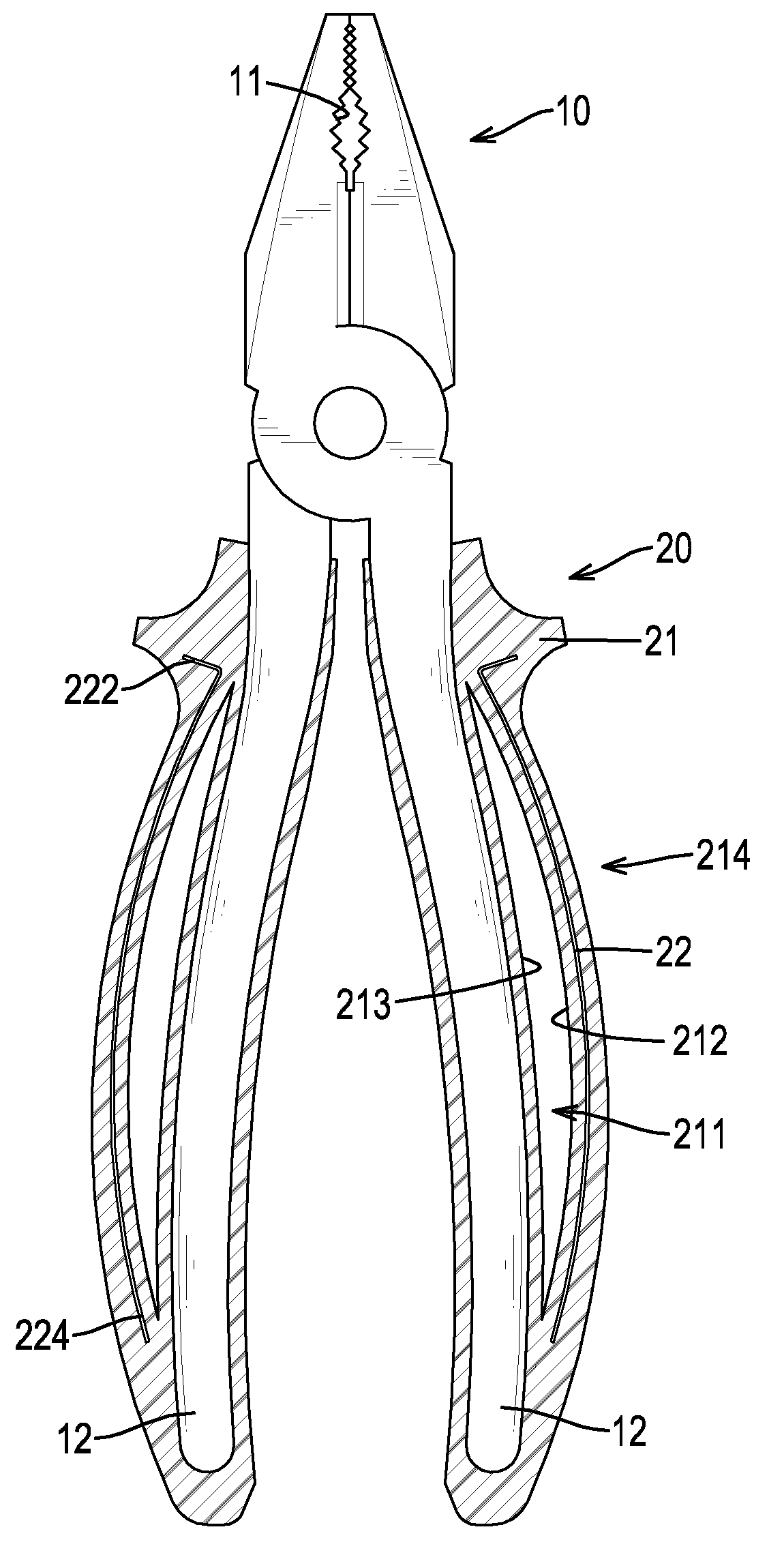 Grip for pliers