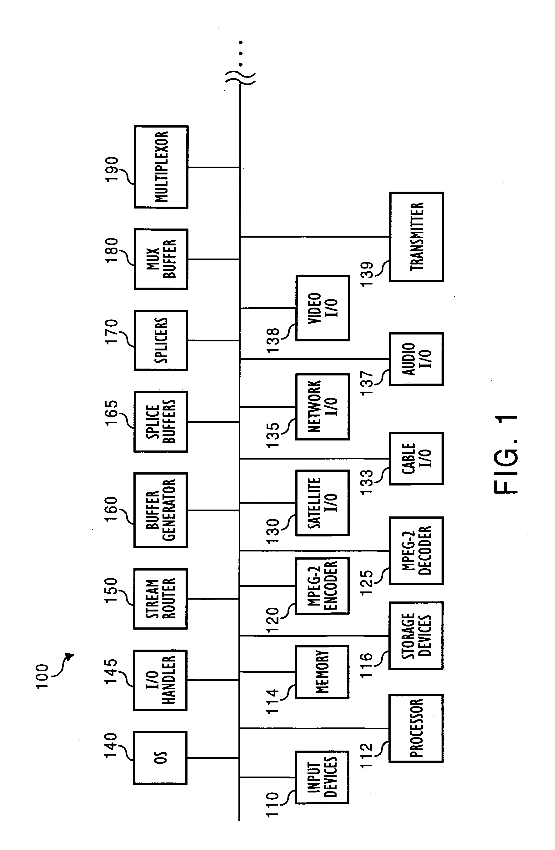 Apparatus and method of splicing digital video streams