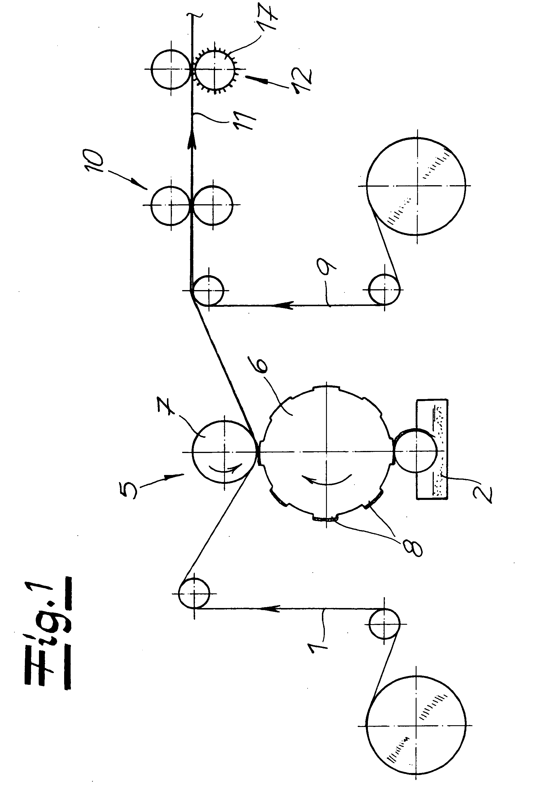 Method for the production of a laminate material for hook and loop closures