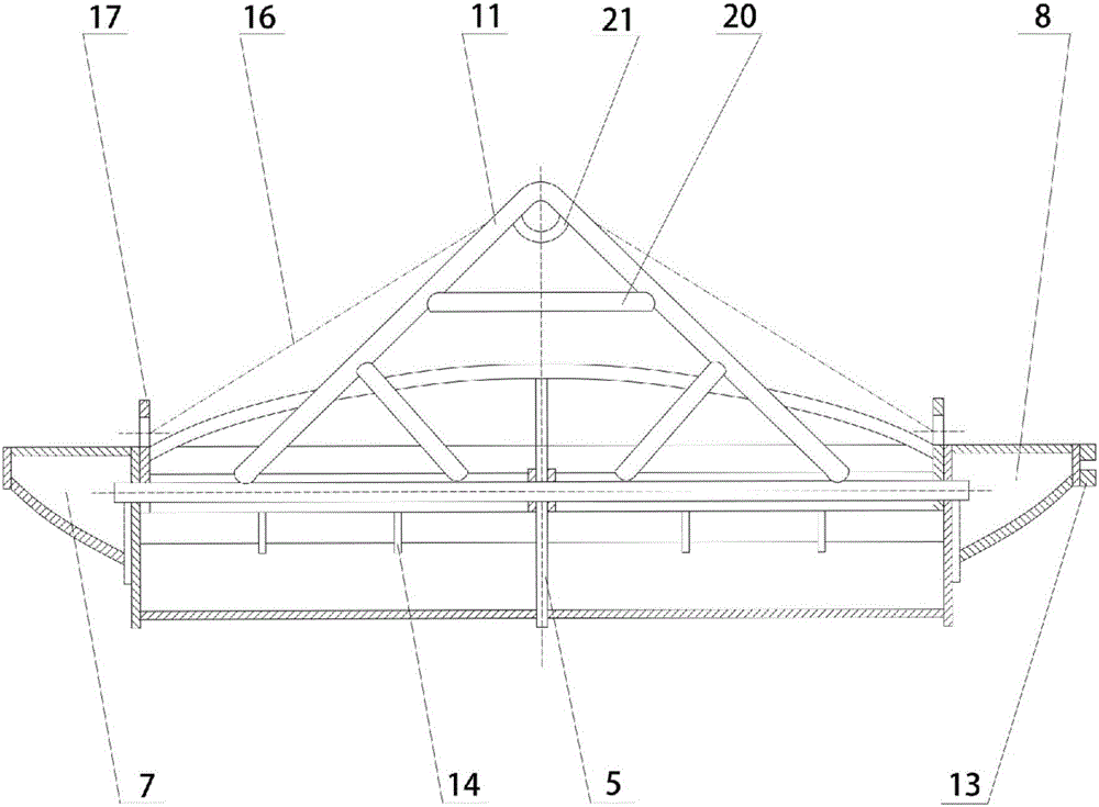 Fishing device and otter board assembly thereof