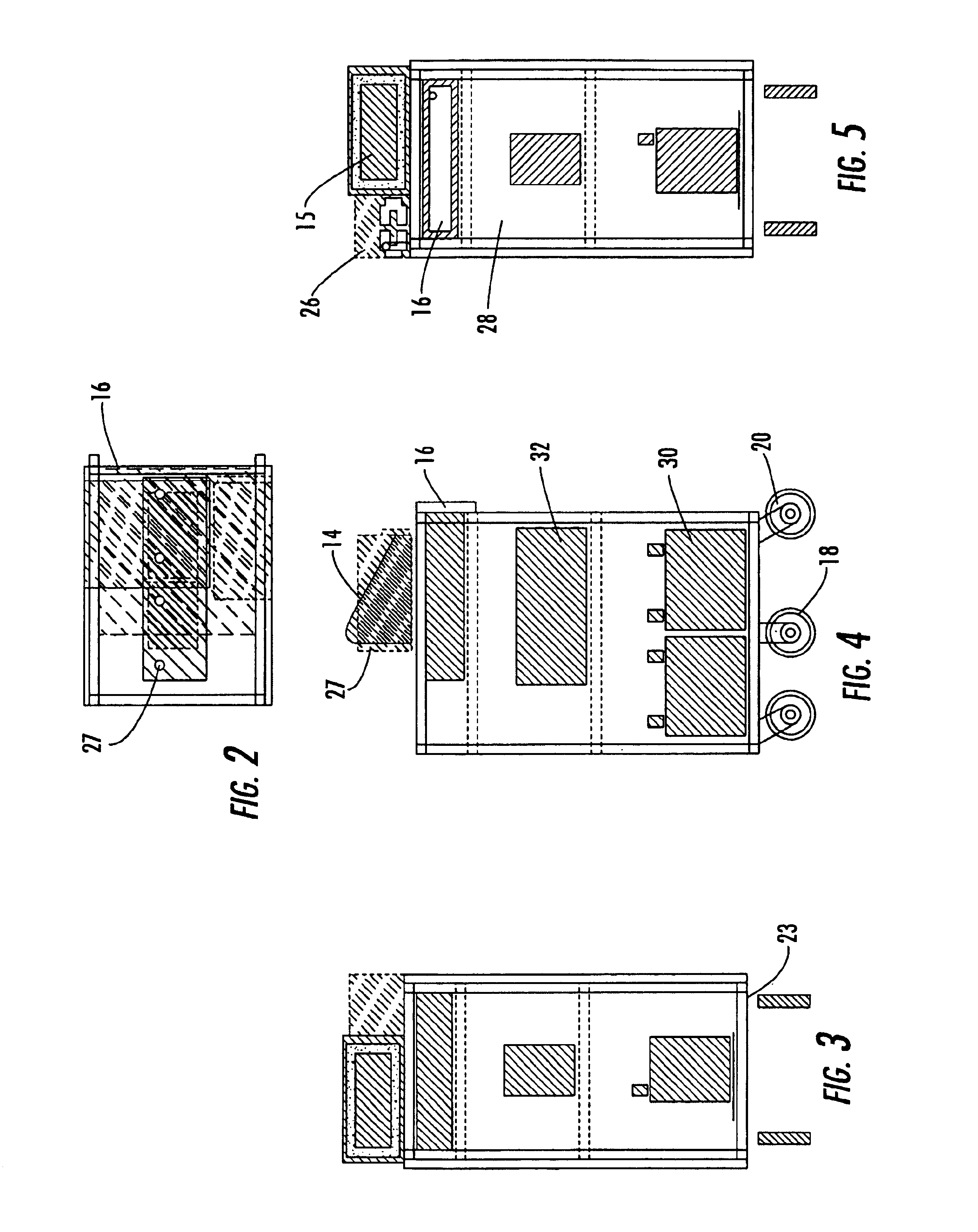 Mobile cashier terminal