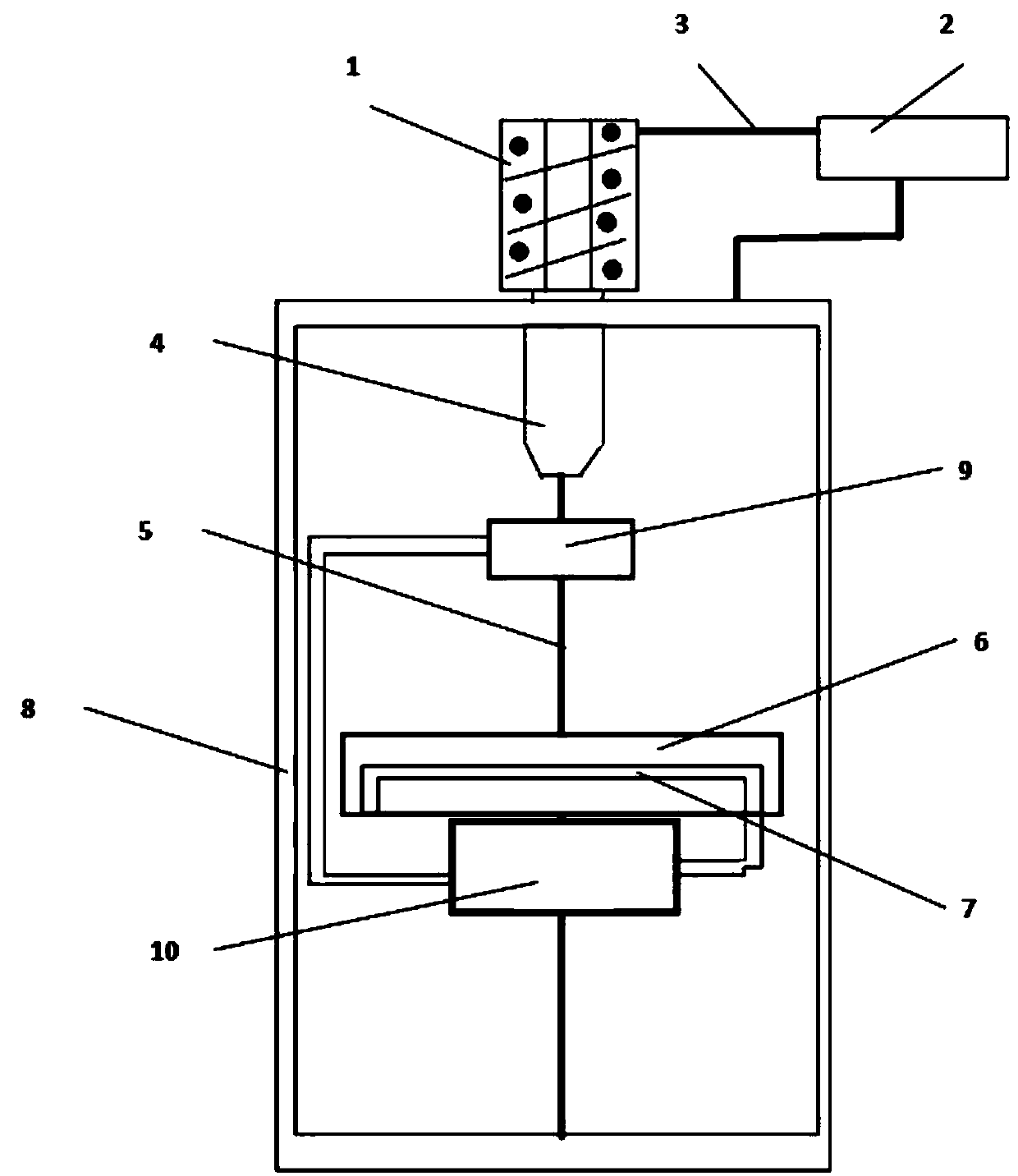 High-speed 3D printer with cooling system