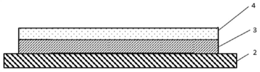 High temperature resistant interdigitated electrode protected by glass glaze outer surface, its preparation method and application