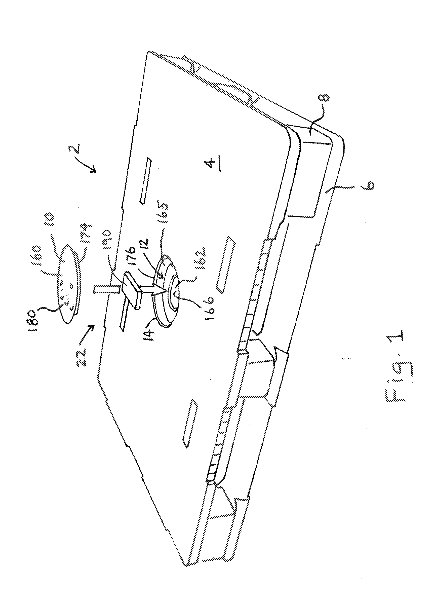 Pallet with impact guards