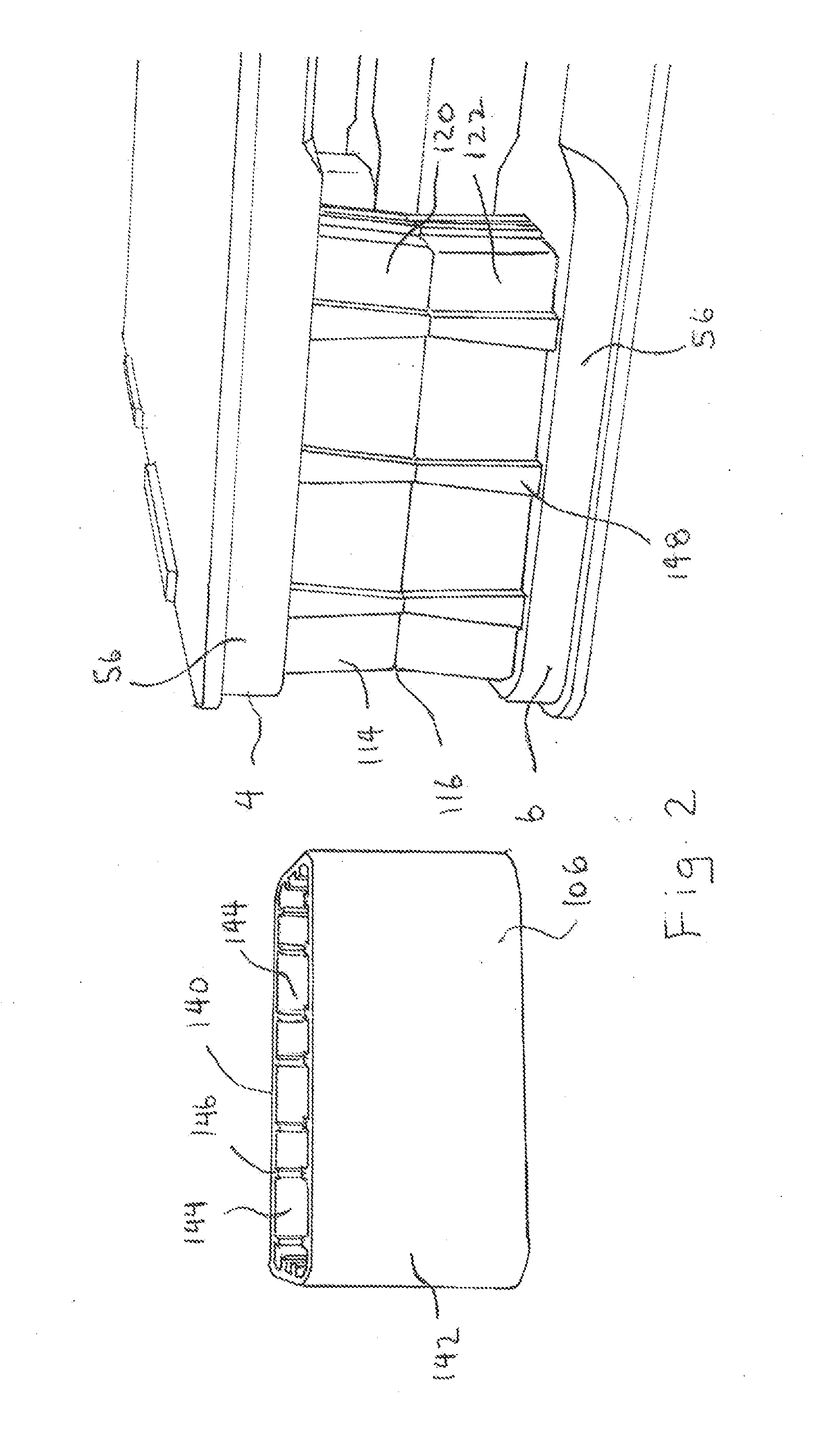 Pallet with impact guards