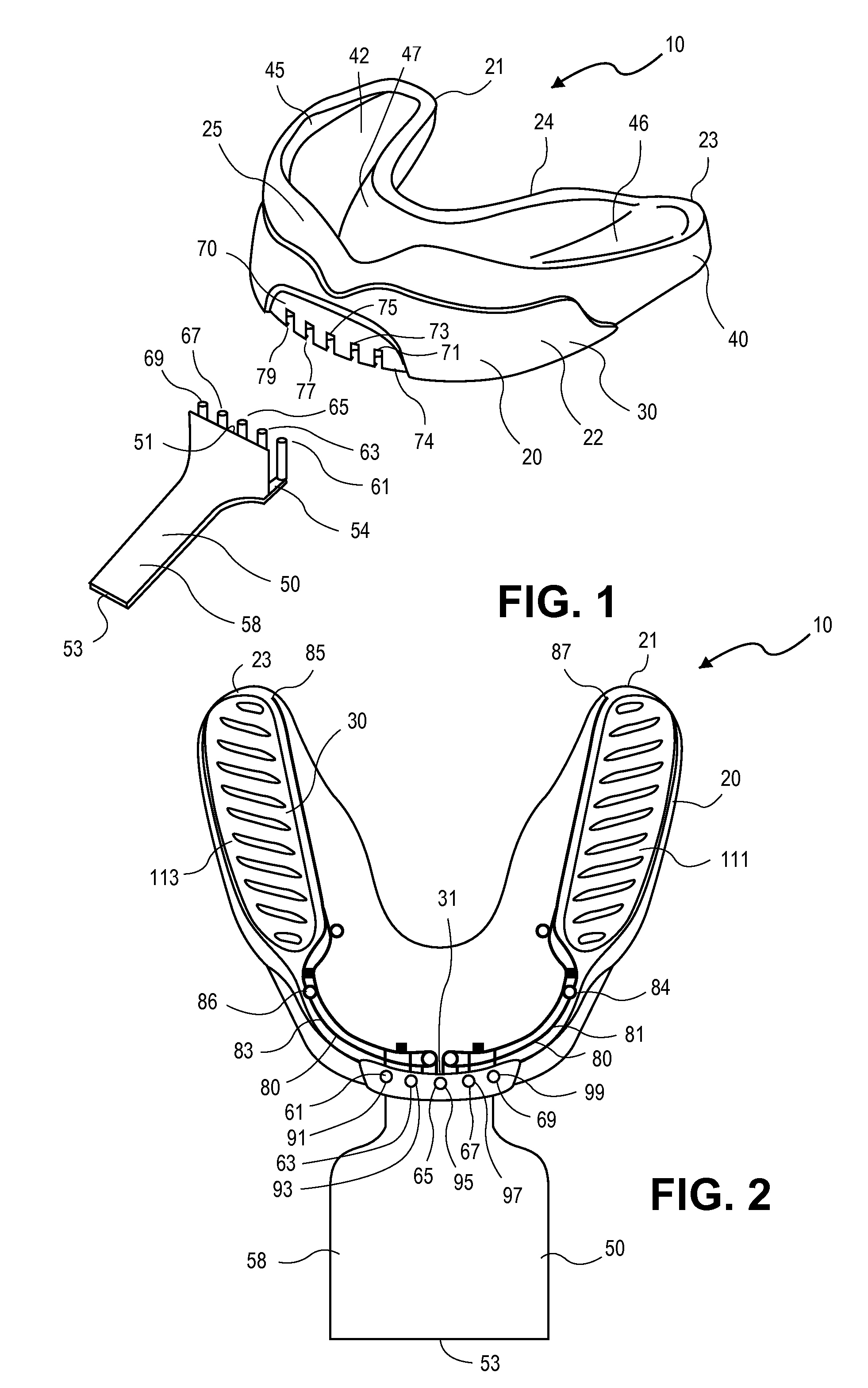 Mouthguard apparatus and related method