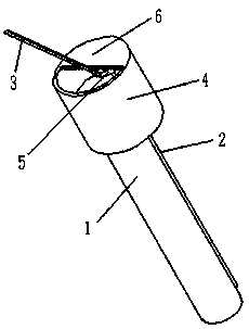 Double-guide wire detaching system for coils