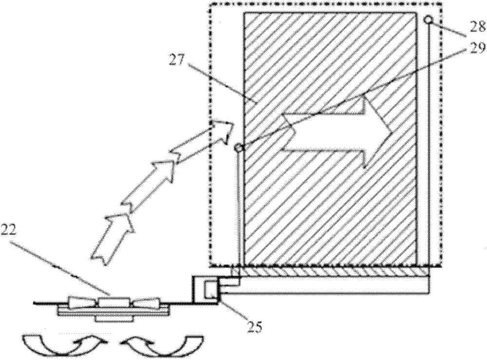 Device for cooling machine room and method for adjusting cooling air supply