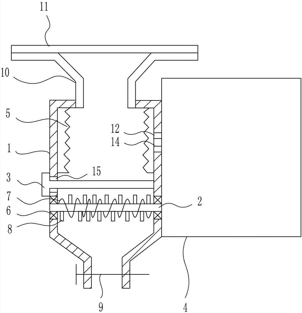 Demounting and recycling device for abandoned streetlamp shell