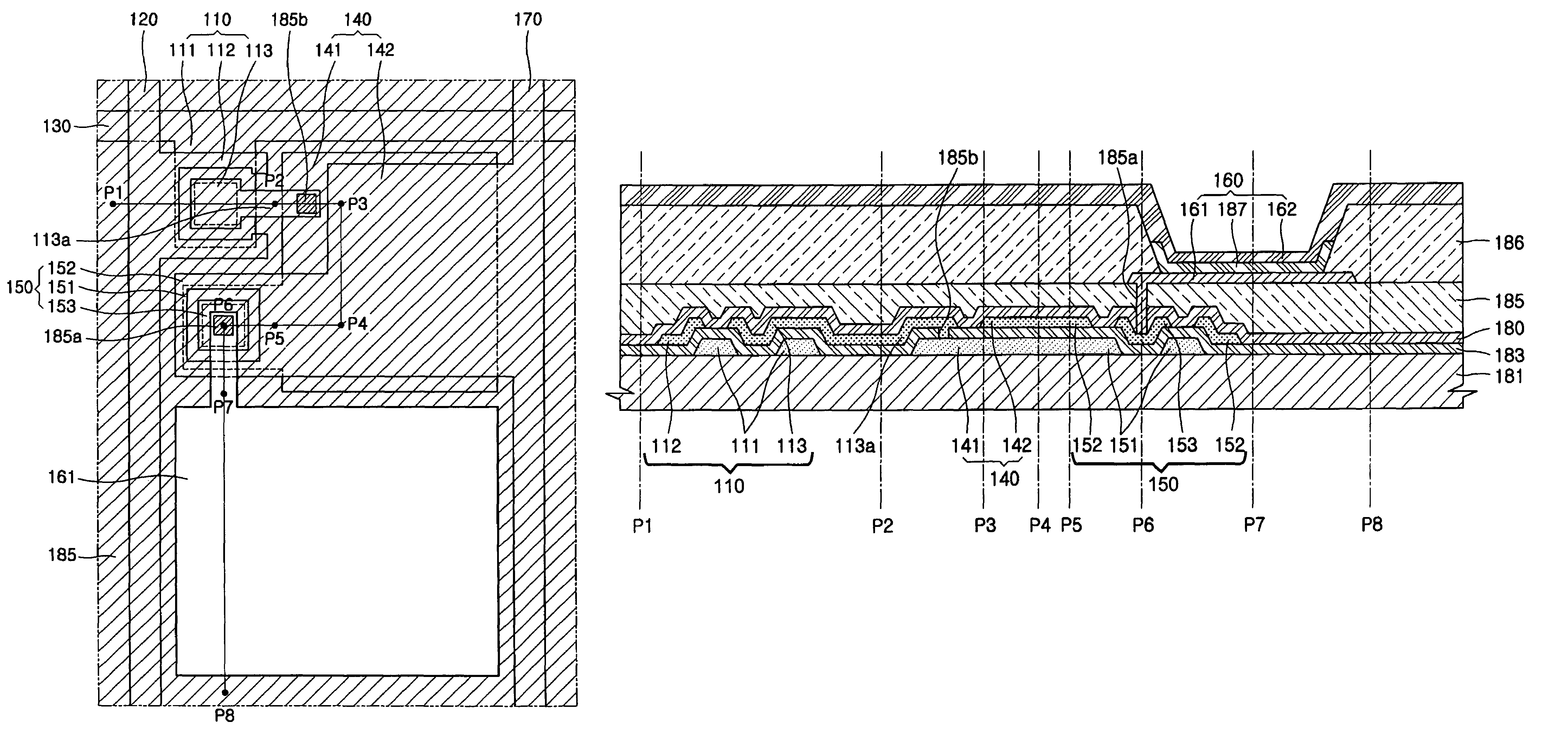 Thin film transistor and flat panel display device comprising the same