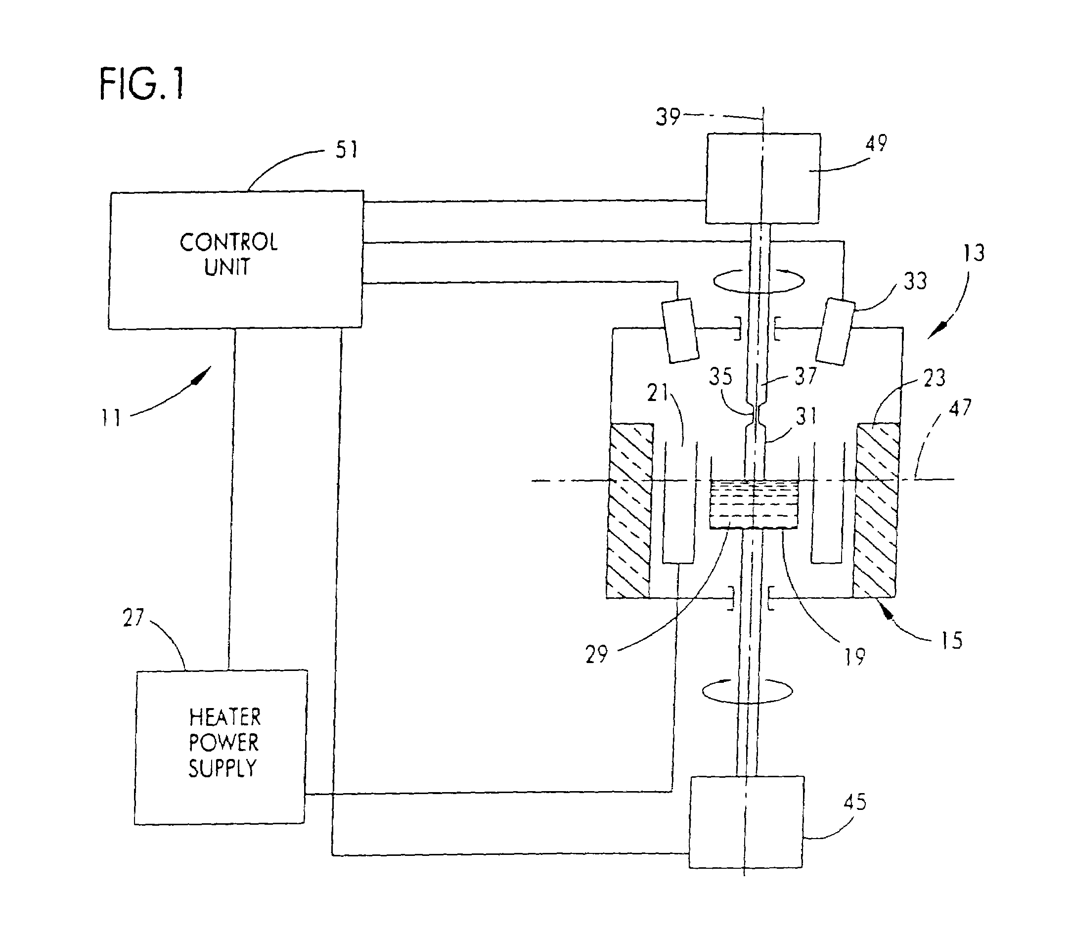 Method to monitor and control the crystal cooling or quenching rate by measuring crystal surface temperature