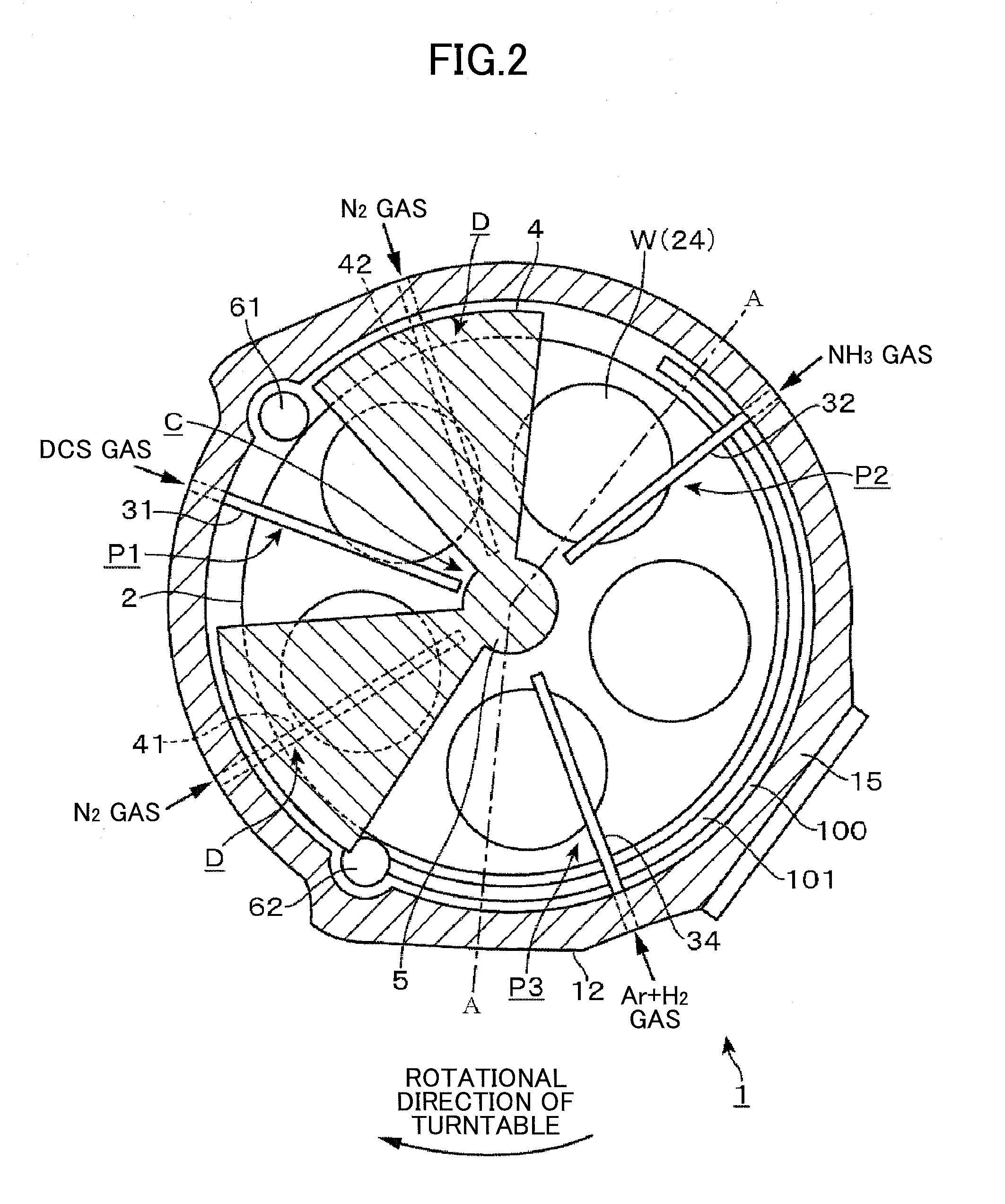 Film deposition apparatus, film deposition method and storage medium