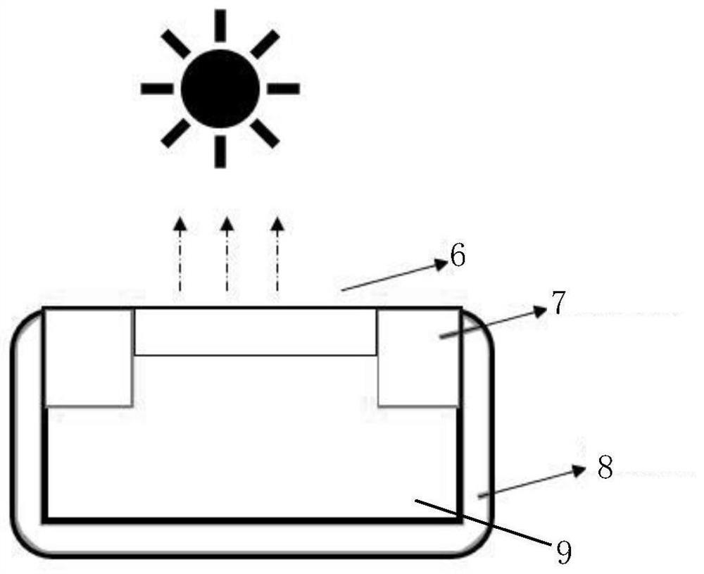 A composite quaternary hydrogel capable of realizing high solar evaporation rate and preparation method thereof