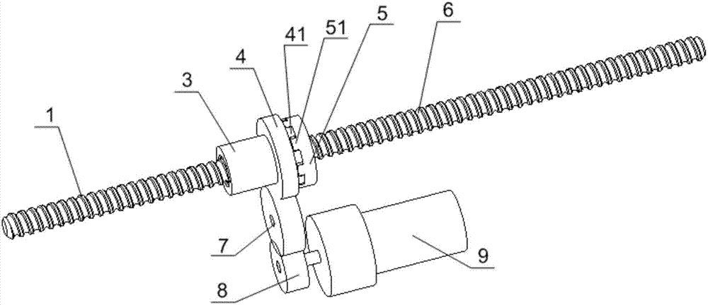 Rubber gun and driving device thereof