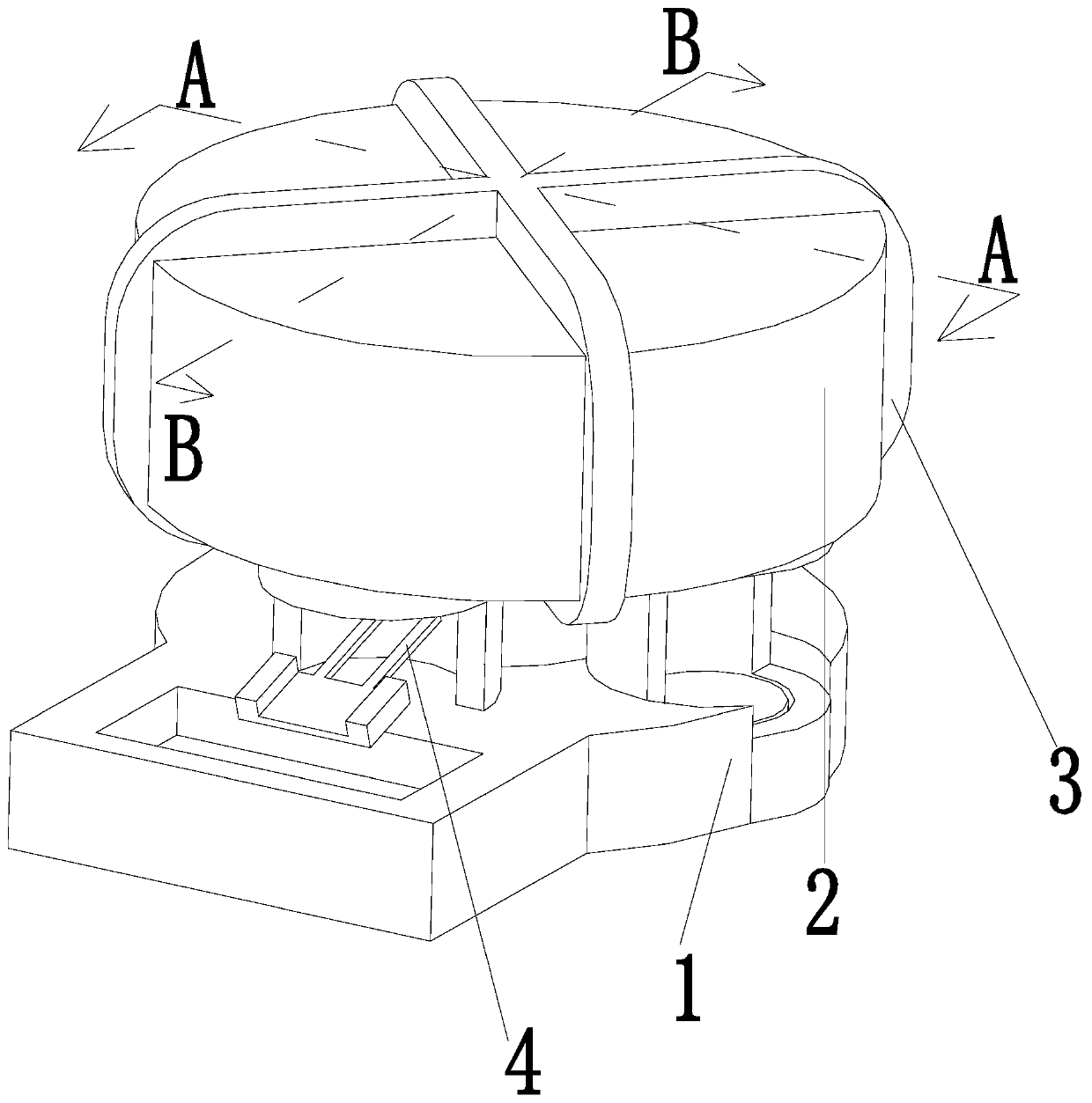 Automatic cleaning and sterilizing device for medical instruments