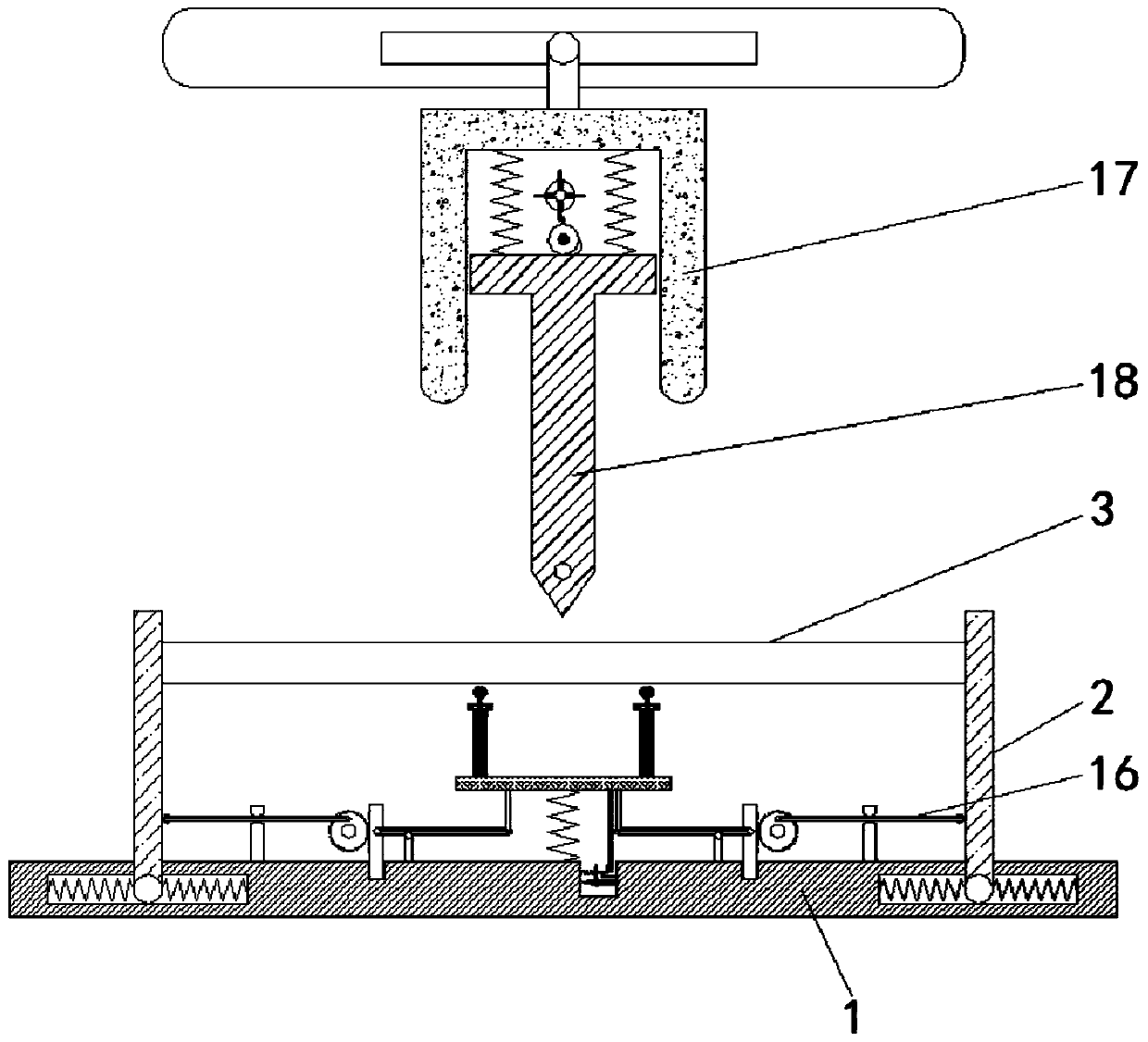 Multifunctional embroidery machine capable of automatically adjusting embroidery force