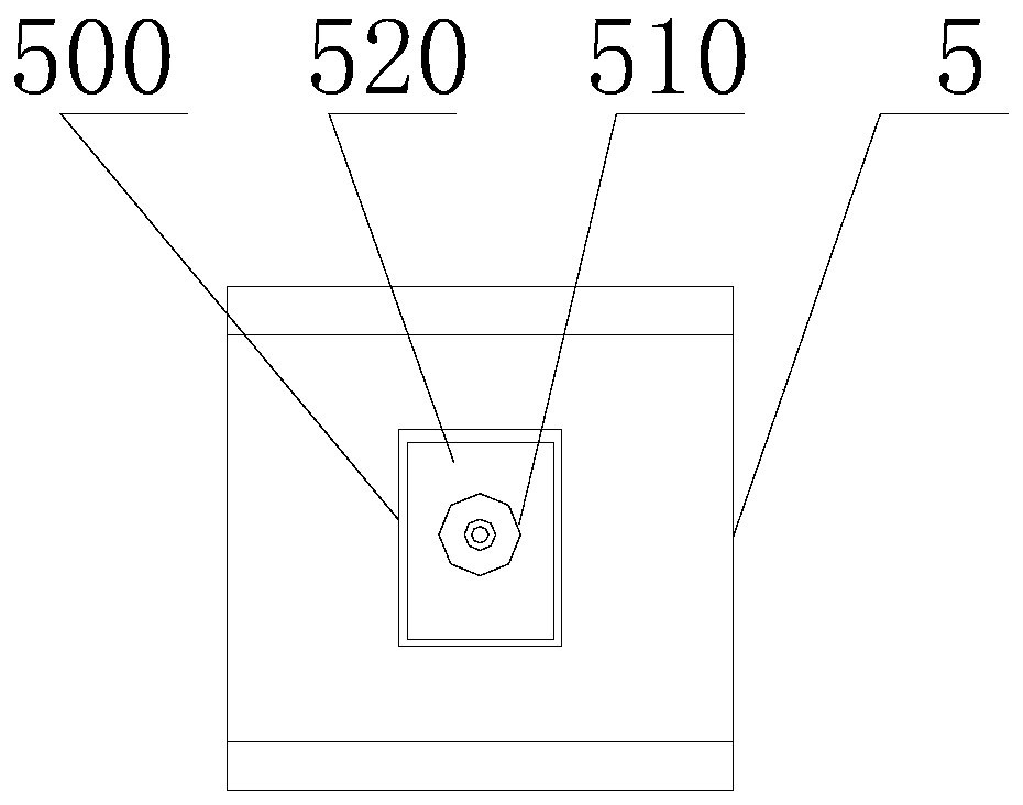 A tension device for coiler of a needle-carding machine