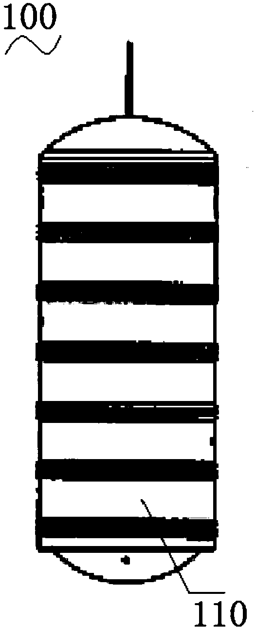 Low-density glass fiber reinforced plastic radome and production process thereof