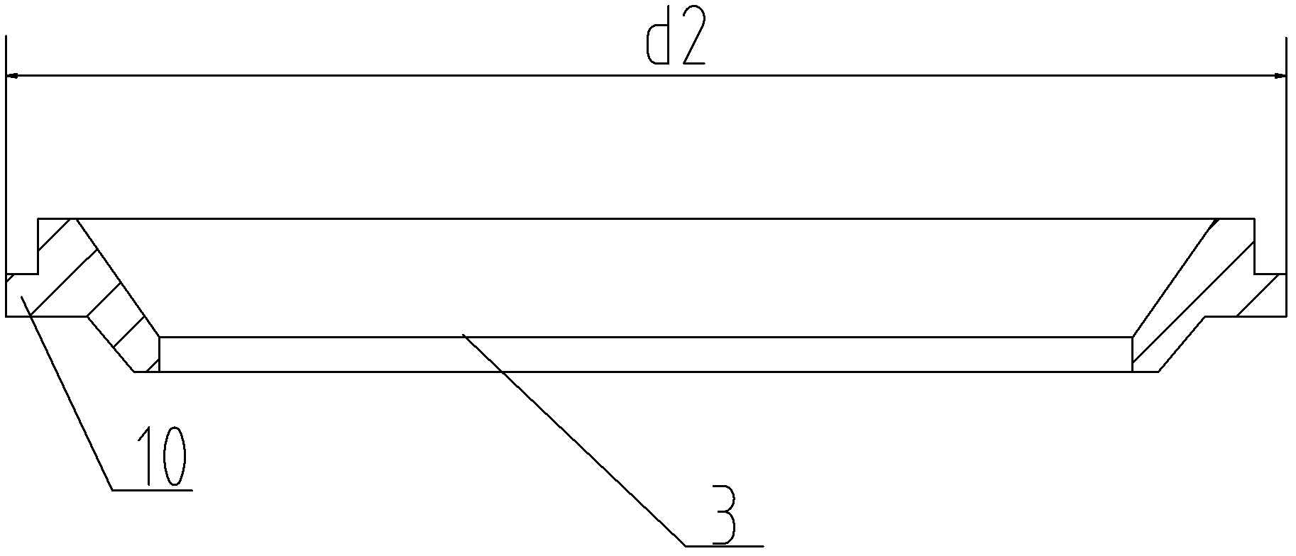 Processing method of flexible nozzle thin-wall dual-spherical reinforcing part and device thereof