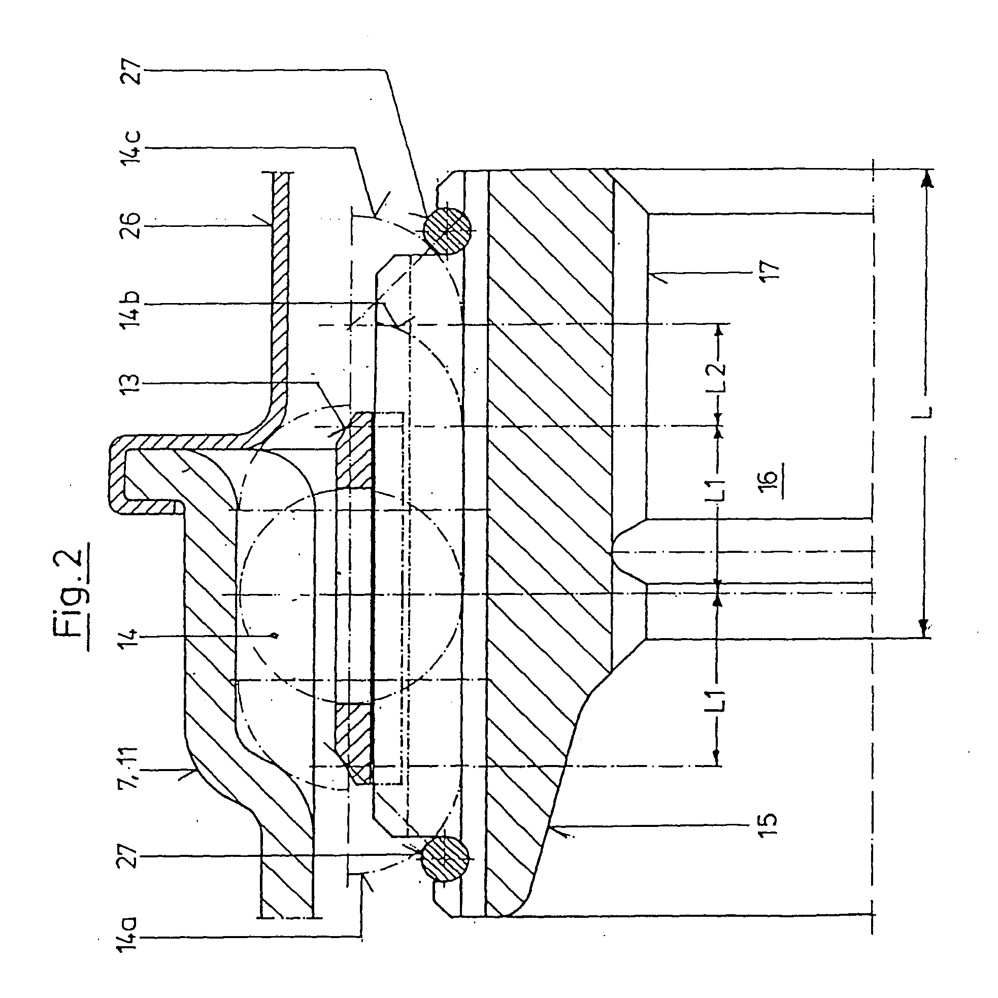 Longitudinal shaft