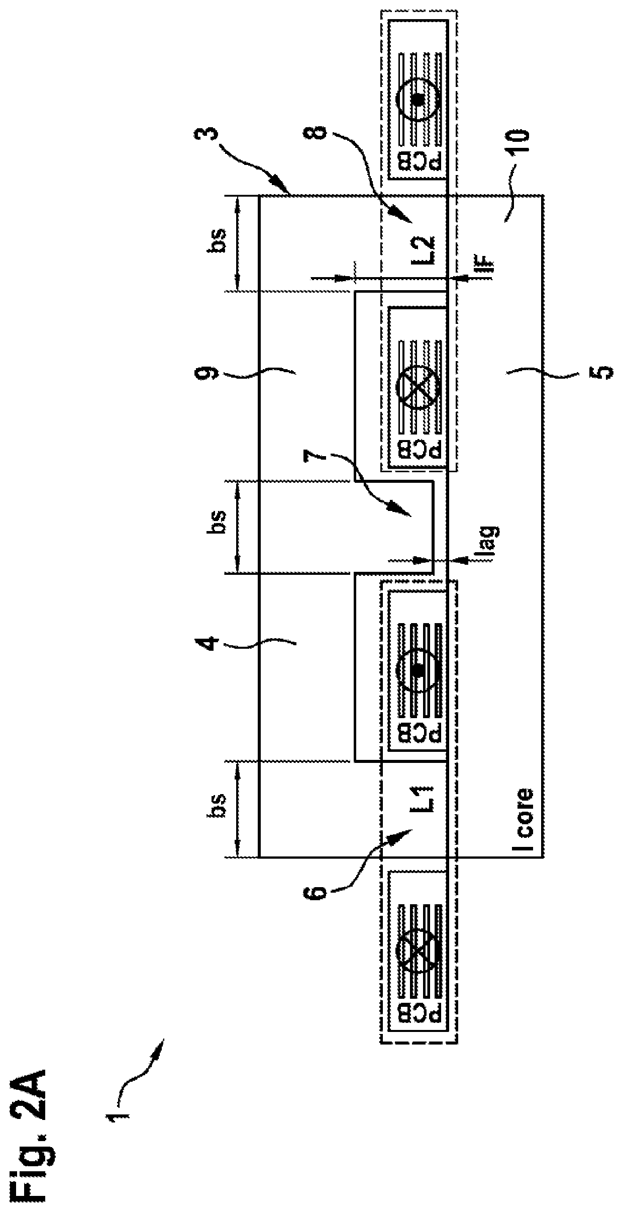 Common-mode/differential-mode throttle for an electrically driveable motor vehicle