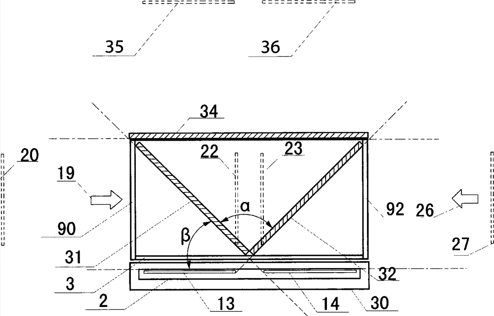 Multilayer transparent imaging device