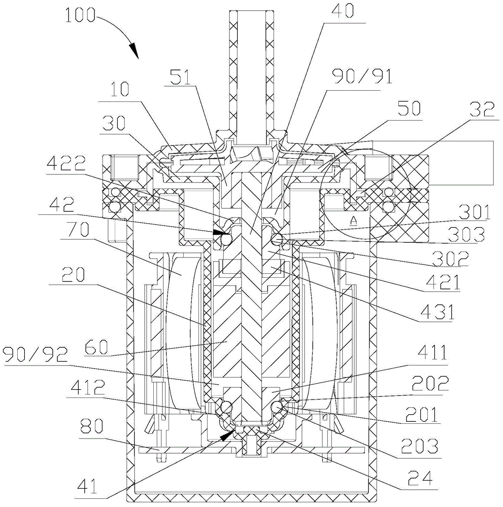 Electric driving pump