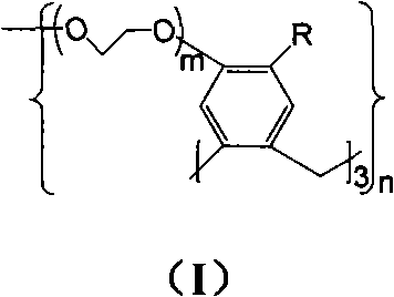 Meshy gel material with three-ring veratrum hydrocarbon derivate as node and preparation method thereof