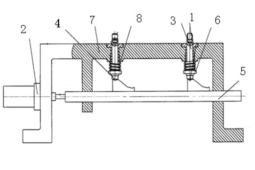 Hydraulic telescopic type positioning pin