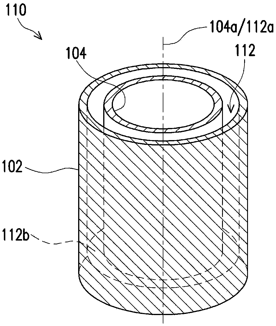 Coaxial conductor structure, capacitor and manufacturing method thereof