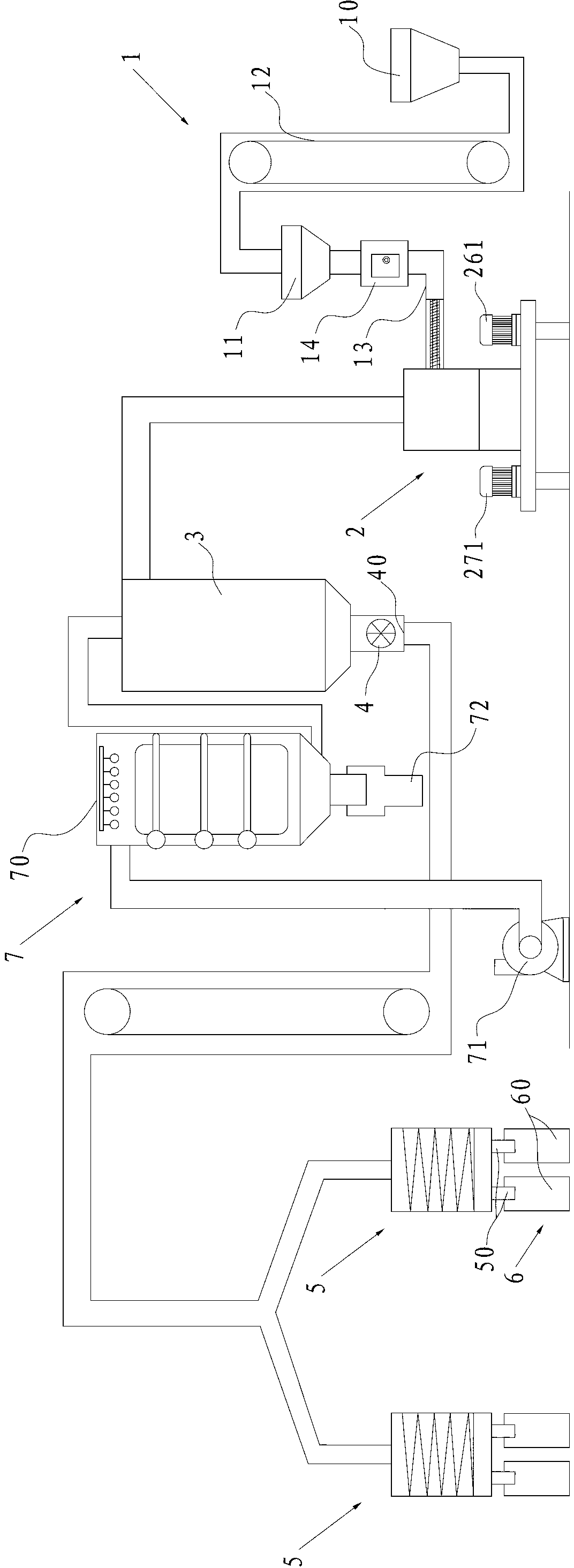 Production equipment for extracting cotton protein from cottonseed meal