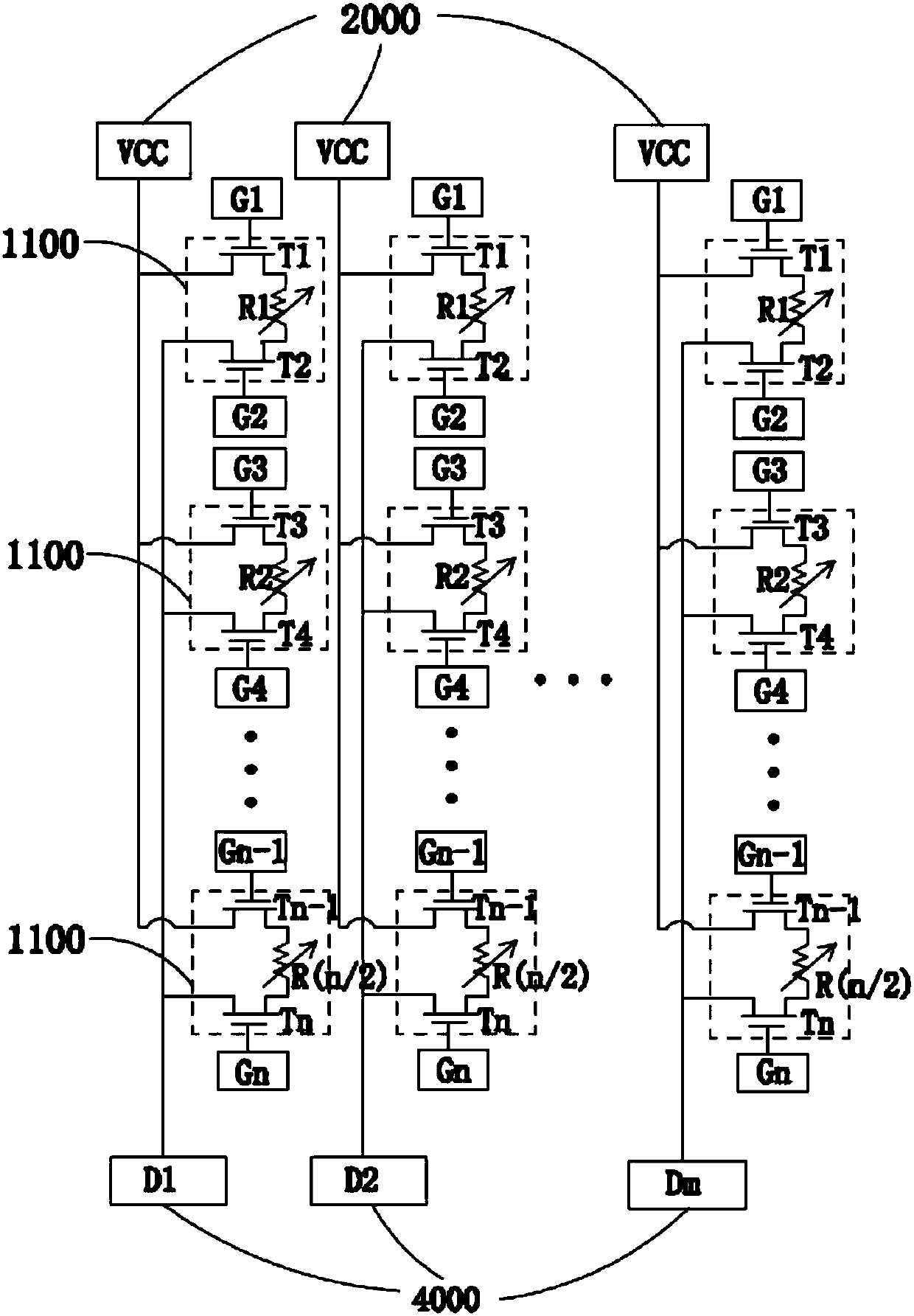 Circuit and film for deformation detection