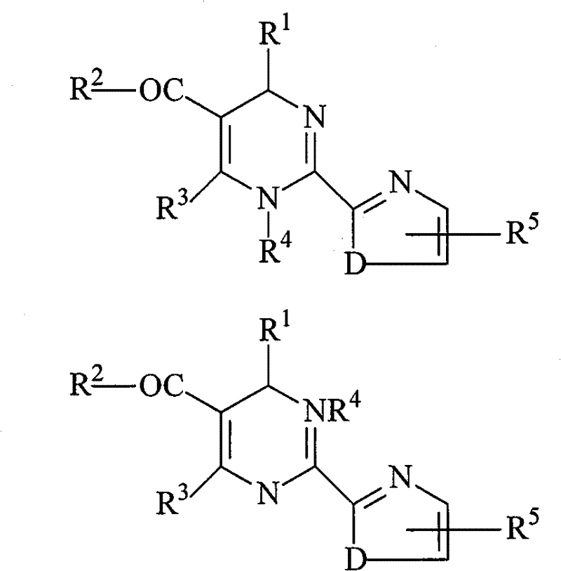 Method for splitting dihydropyrimidine racemic compound