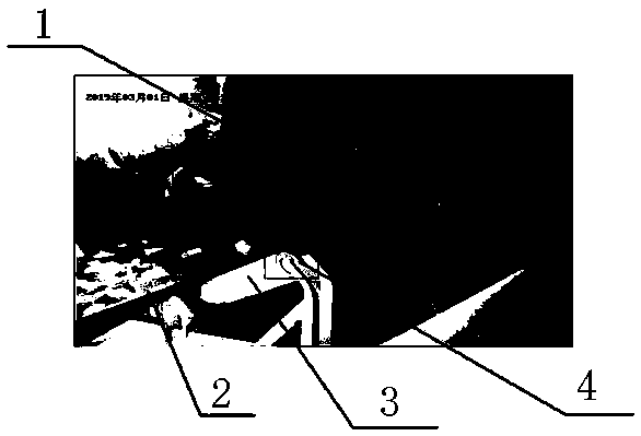 Monitoring method capable of identifying belt deviation through artificial intelligent video