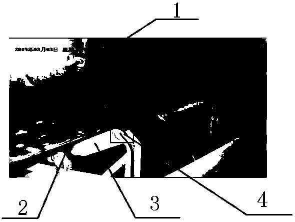 Monitoring method capable of identifying belt deviation through artificial intelligent video