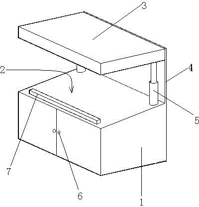 Printed product color observation desk