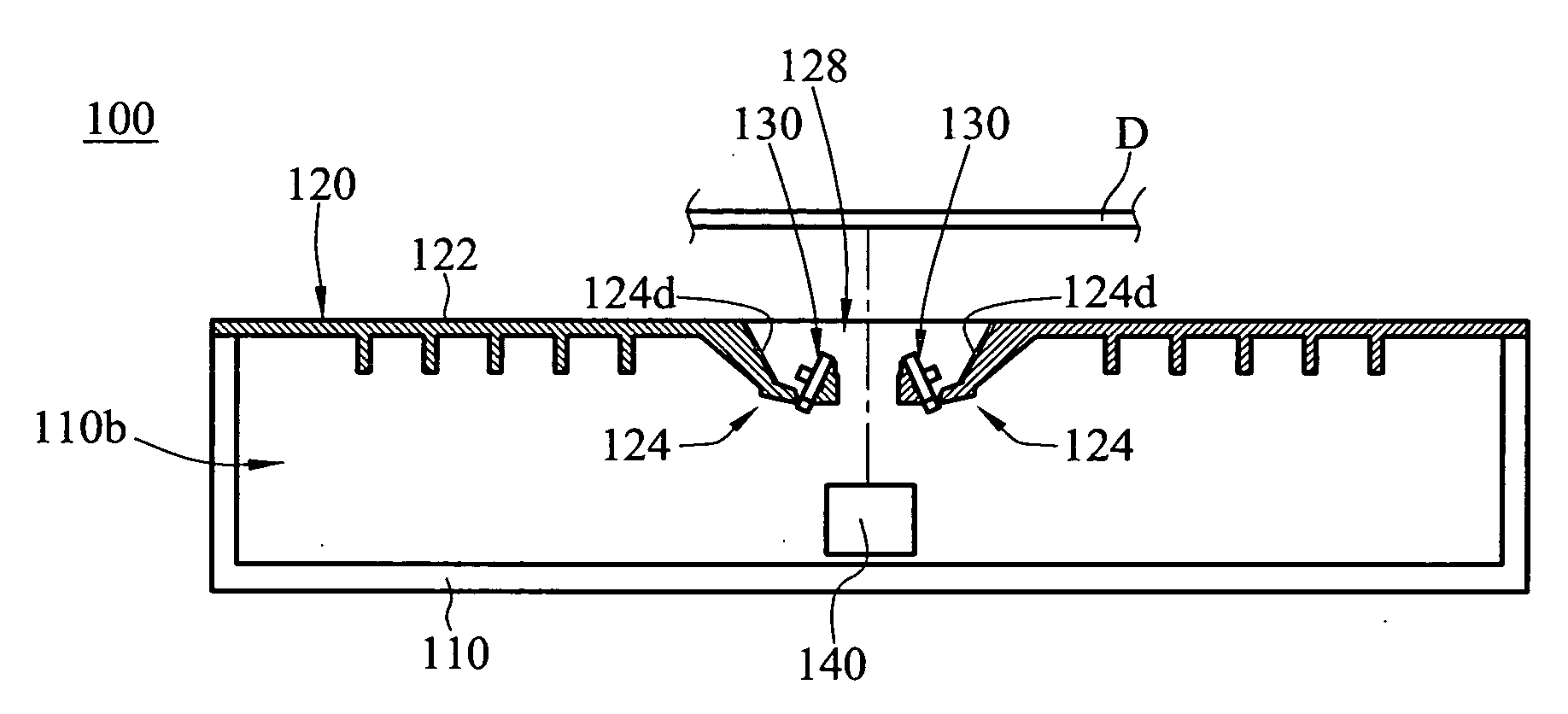 Scanning apparatus with heat dissipating ability