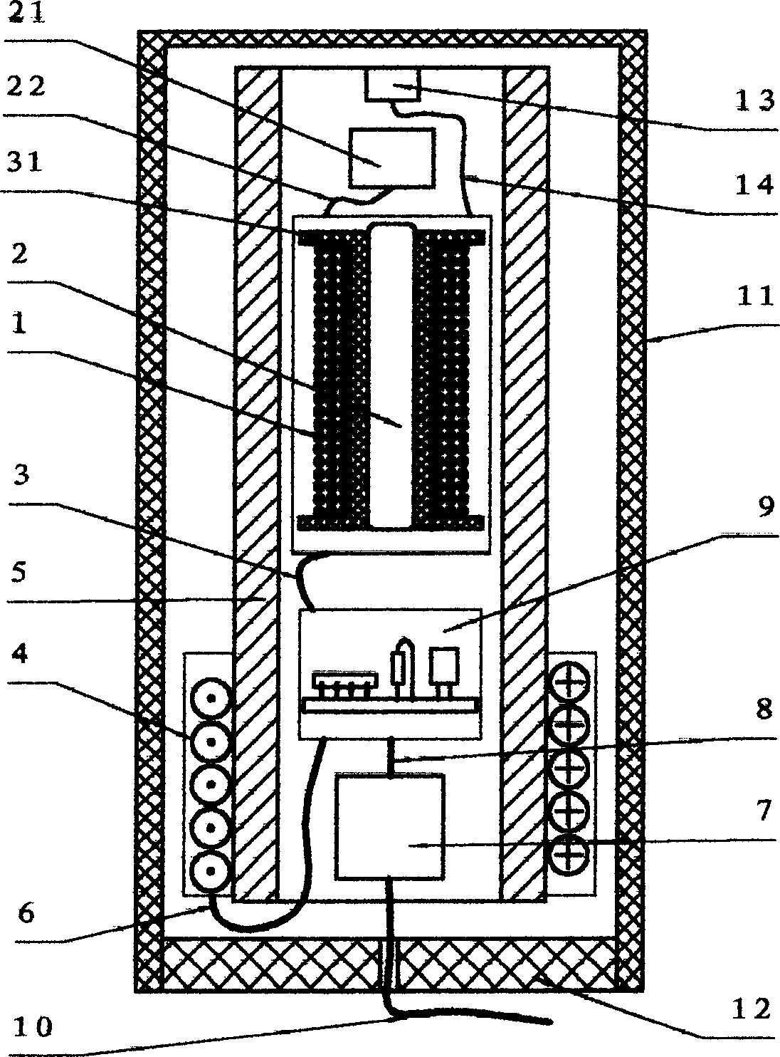 Underground intelligent vehicle detector