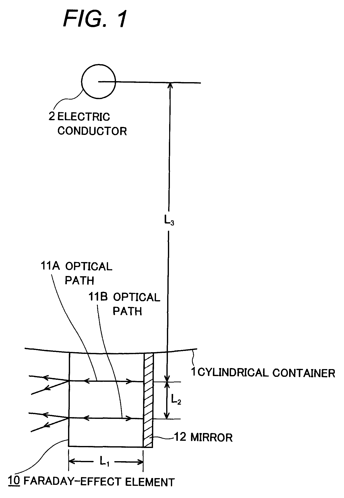 Single-phase optical current transformer