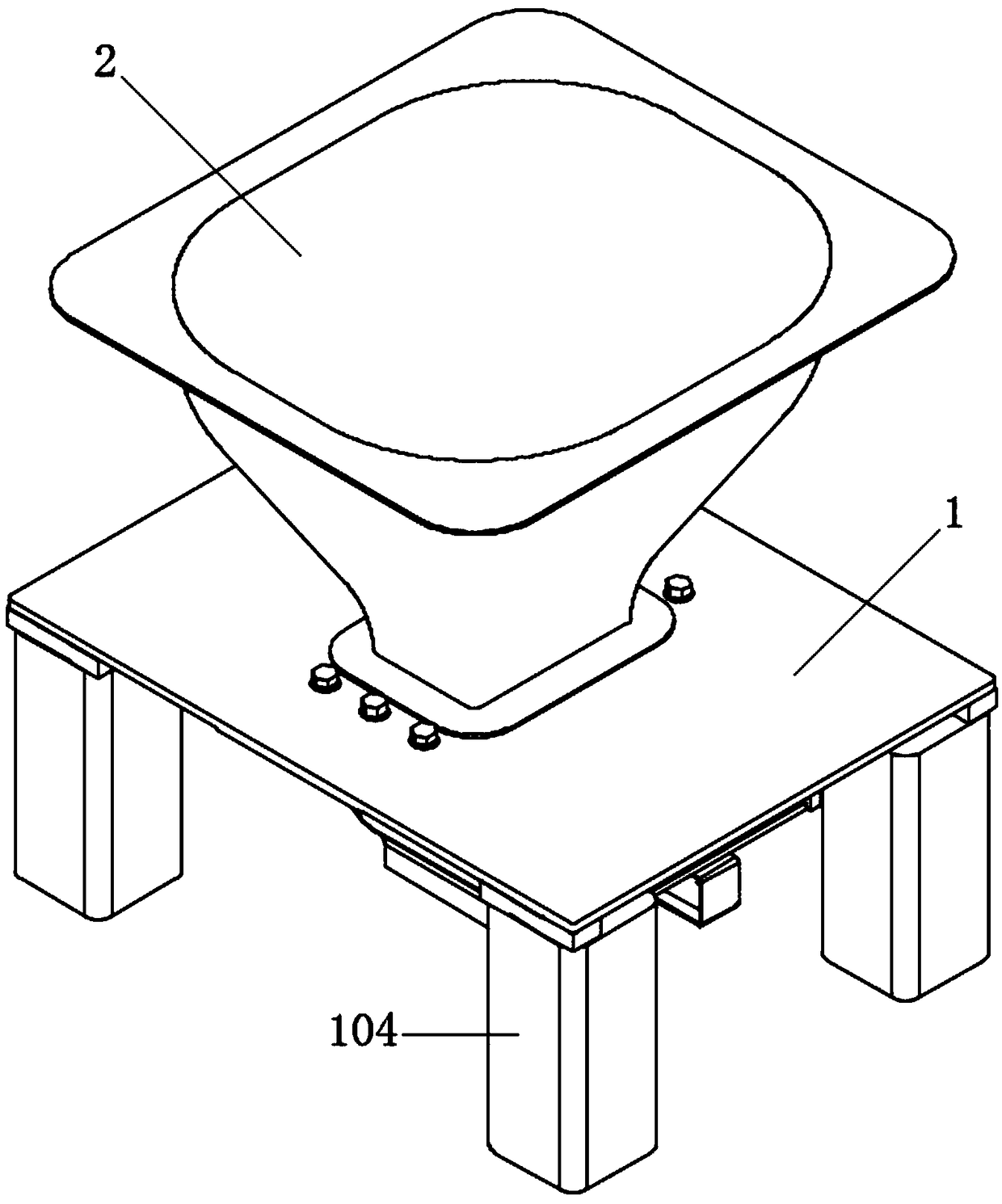 Detachable cooked rice gathering device of intelligent cooked rice getting machine and operation method of device