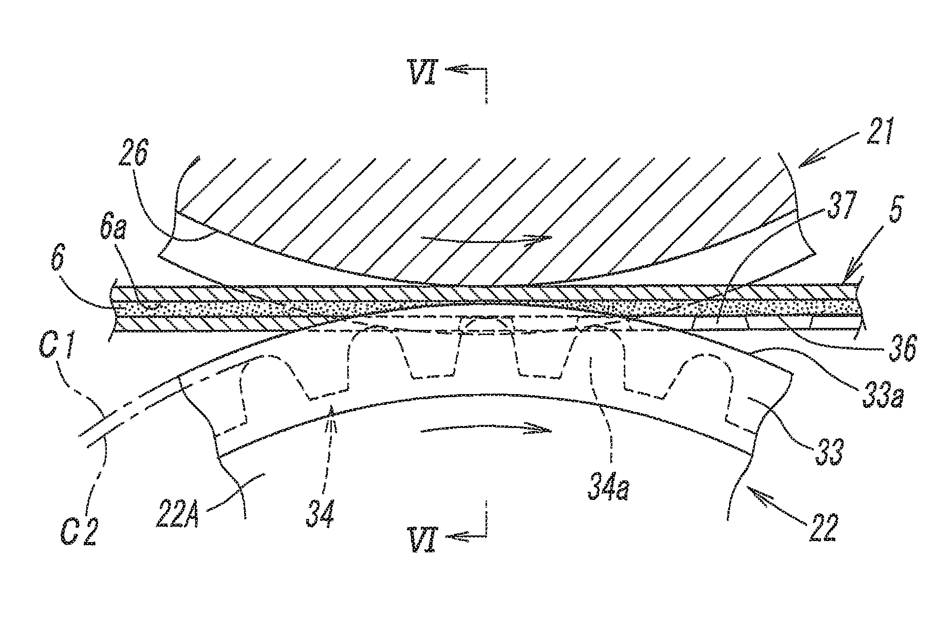 Grooving supply device for flux cored wire solder