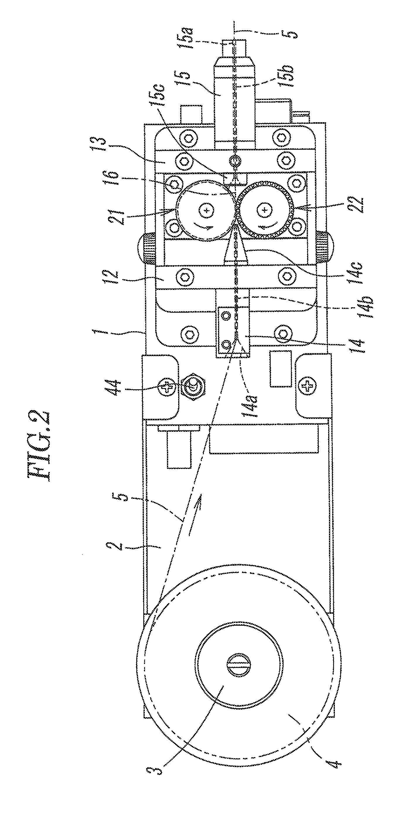 Grooving supply device for flux cored wire solder