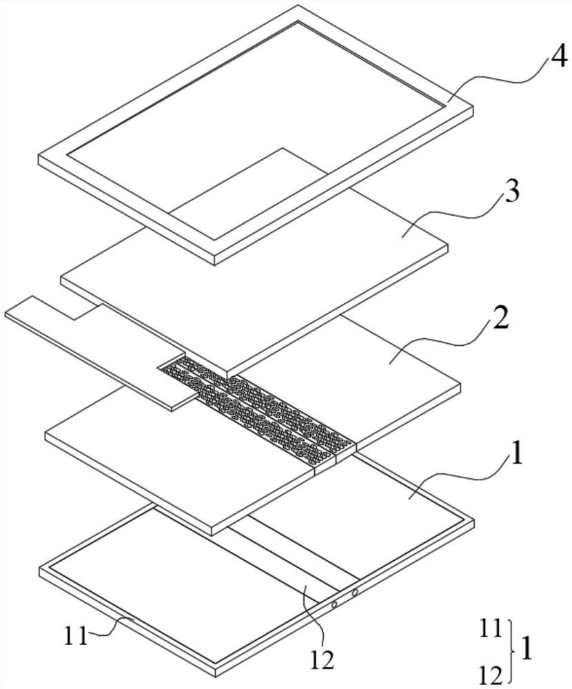 Foldable display panel and foldable display device