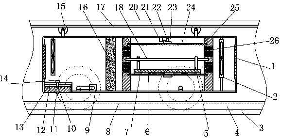 Control system and control method of mobile tunnel air purification system