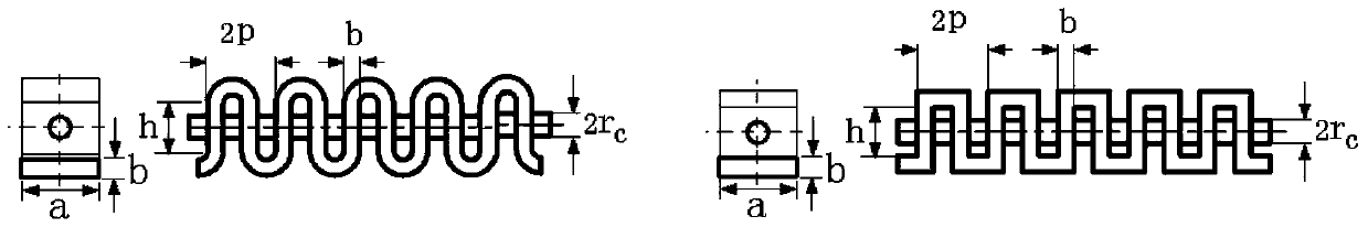 A Single-sided Folded Waveguide Slow-Wave Structure for Flyback Wave Oscillators